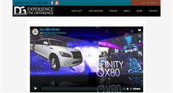Desktop Screenshot of dg-limo.com